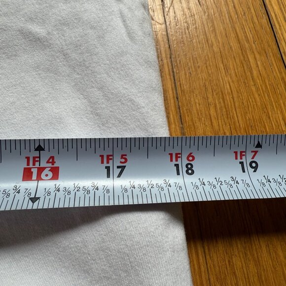 Spanx Size S White Stretchy Cotton Blend Pull On Flare Leg Ankle Pants - Picture 12 of 15